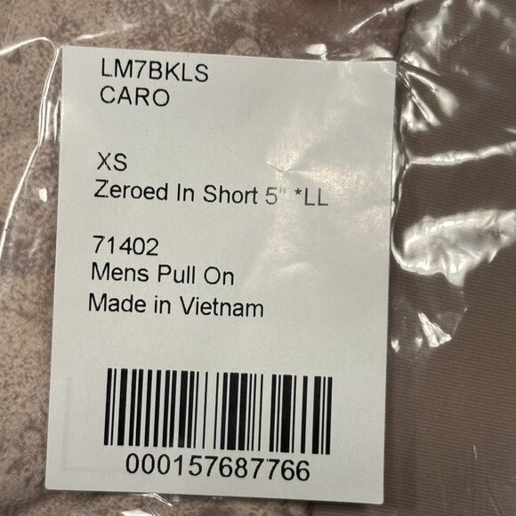 LULULEMON - Zeroed In Linerless Short 5" - CARO - XSMALL - Picture 5 of 5